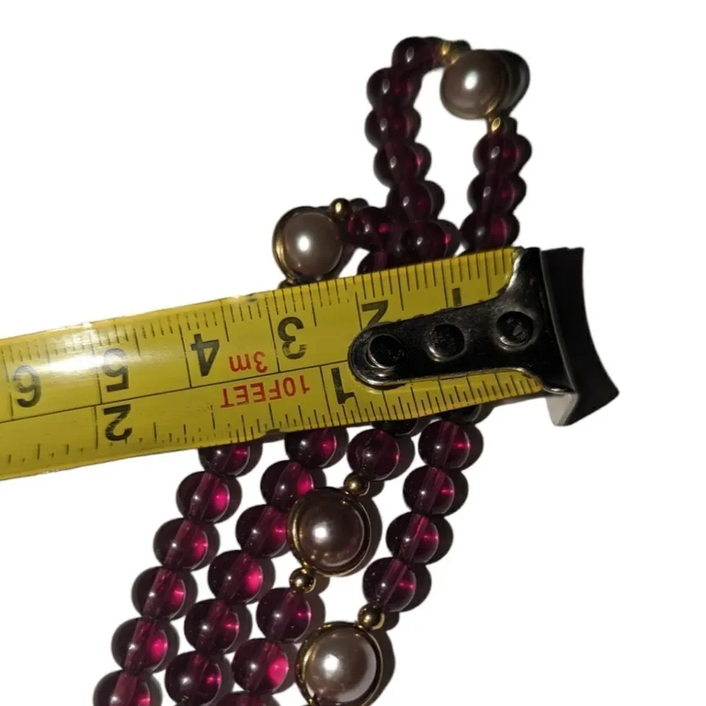 ‎Vintage 80s Avon beaded necklace - Picture 4 of 6